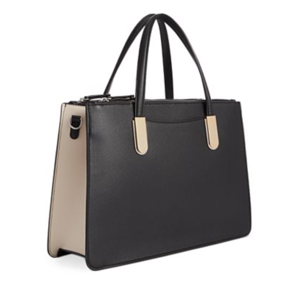 NWT Alfani Multi Zip Satchel - Picture 2 of 14